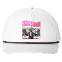 Daddys Home Trump 2024 Snapback Five-Panel Rope Hat