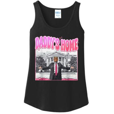 Daddys Home Trump 2024 Ladies Essential Tank