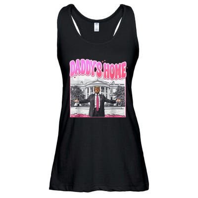 Daddys Home Trump 2024 Ladies Essential Flowy Tank