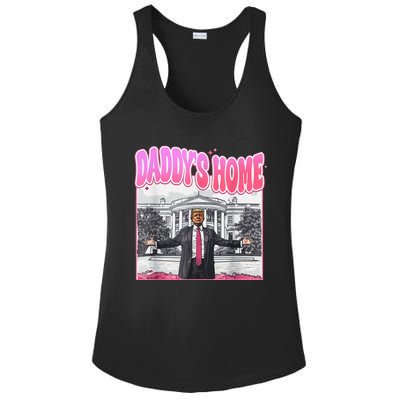 Daddys Home Trump 2024 Ladies PosiCharge Competitor Racerback Tank