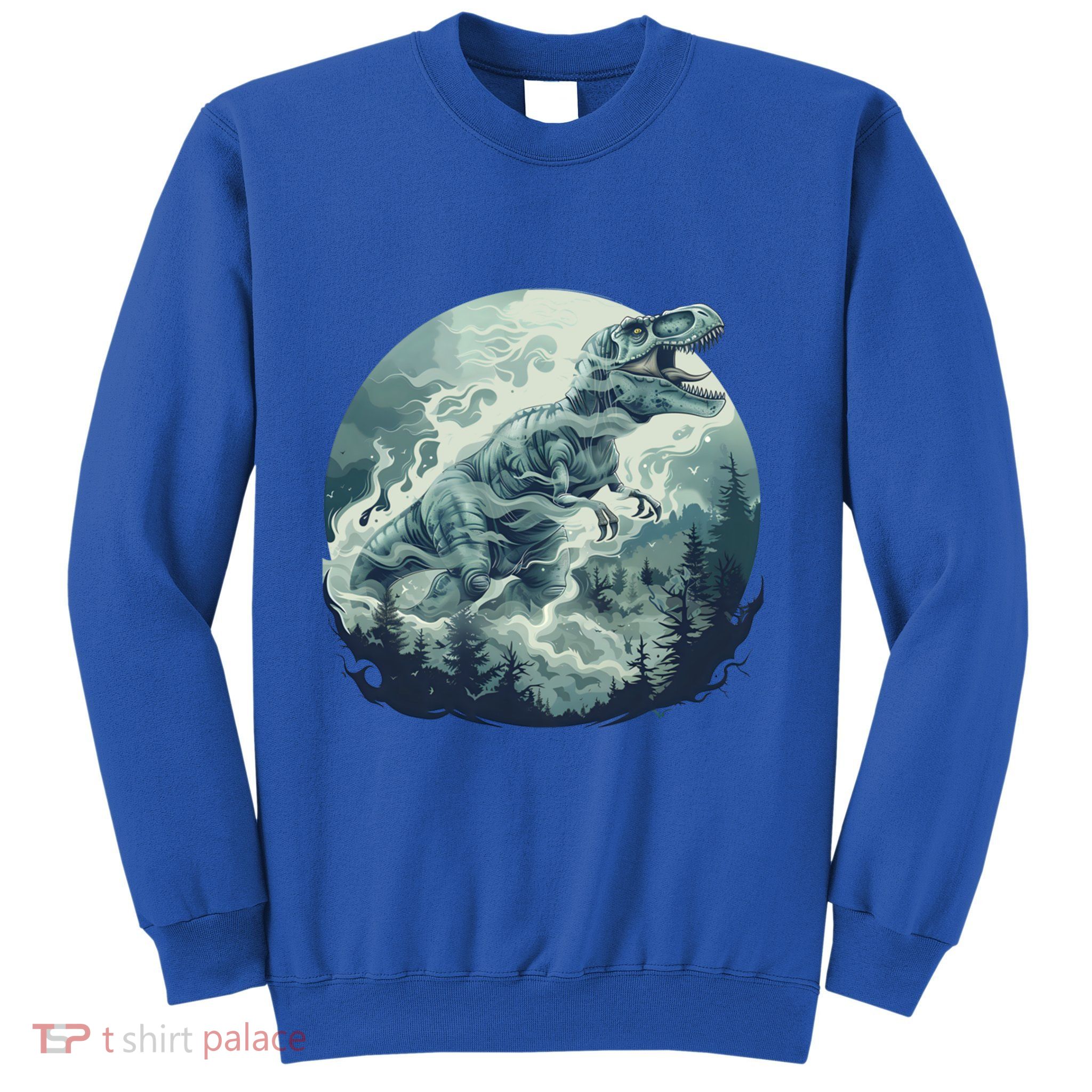 Dinosaur Halloween Trex Roaring Gift Sweatshirt