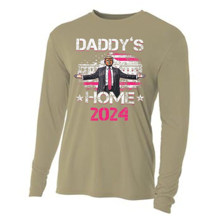 Daddys Home TrumpS Historic Return To The White House Cooling Performance Long Sleeve Crew