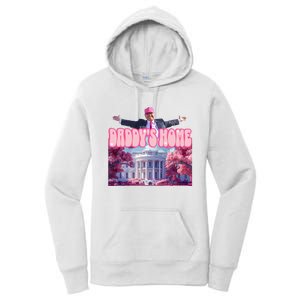 DaddyS Home Trump Pink 2024 Women's Pullover Hoodie