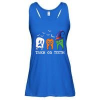 Dentist Halloween Trick Or Teeth Funny Dental Treat Cute Gift Ladies Essential Flowy Tank