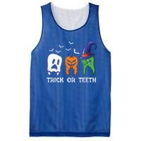 Dentist Halloween Trick Or Teeth Funny Dental Treat Cute Gift Mesh Reversible Basketball Jersey Tank