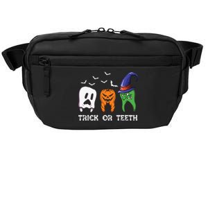 Dentist Halloween Trick Or Teeth Funny Dental Treat Cute Gift Crossbody Pack