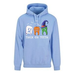 Dentist Halloween Trick Or Teeth Funny Dental Treat Cute Gift Unisex Surf Hoodie