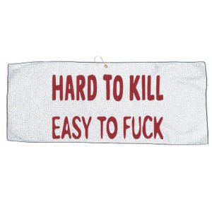 Darthpeck Hard To Kill Easy To Fuck Large Microfiber Waffle Golf Towel