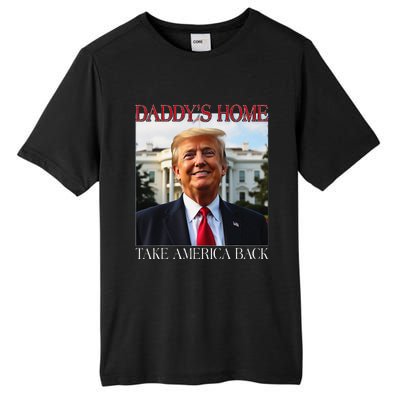 DaddyS Home Trump Take America Back Tall Fusion ChromaSoft Performance T-Shirt