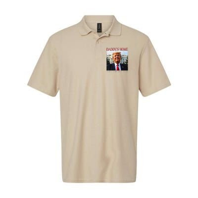 DaddyS Home Trump Take America Back Softstyle Adult Sport Polo