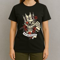 Don't Hate The Player Skull T-Shirt