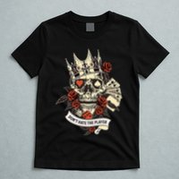 Don't Hate The Player Skull T-Shirt