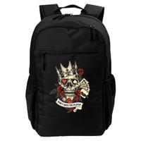 Don't Hate The Player Skull Backpack