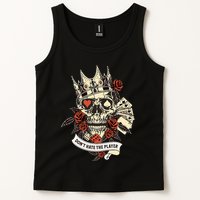 Don't Hate The Player Skull Tank Top