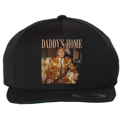 DaddyS Home Trump Gift Trump 2024 Cute Gift Wool Snapback Cap