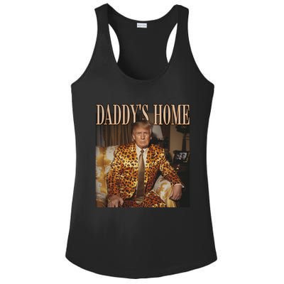 DaddyS Home Trump Funny Gift Trump 2024 Gift Ladies PosiCharge Competitor Racerback Tank