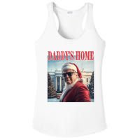 DaddyS Home Trump 2024 Won Santa Claus Christmas Ladies PosiCharge Competitor Racerback Tank