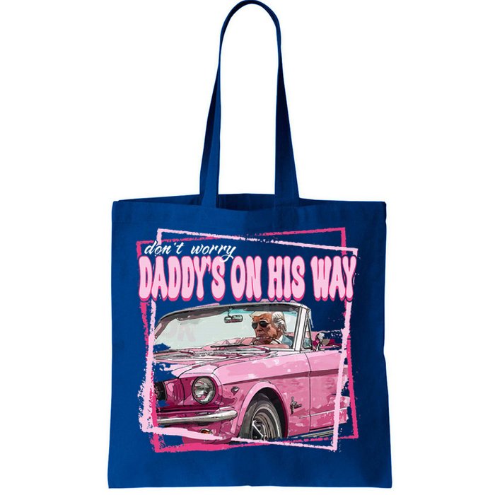 Daddys Home Trump Pink 2024 Tote Bag