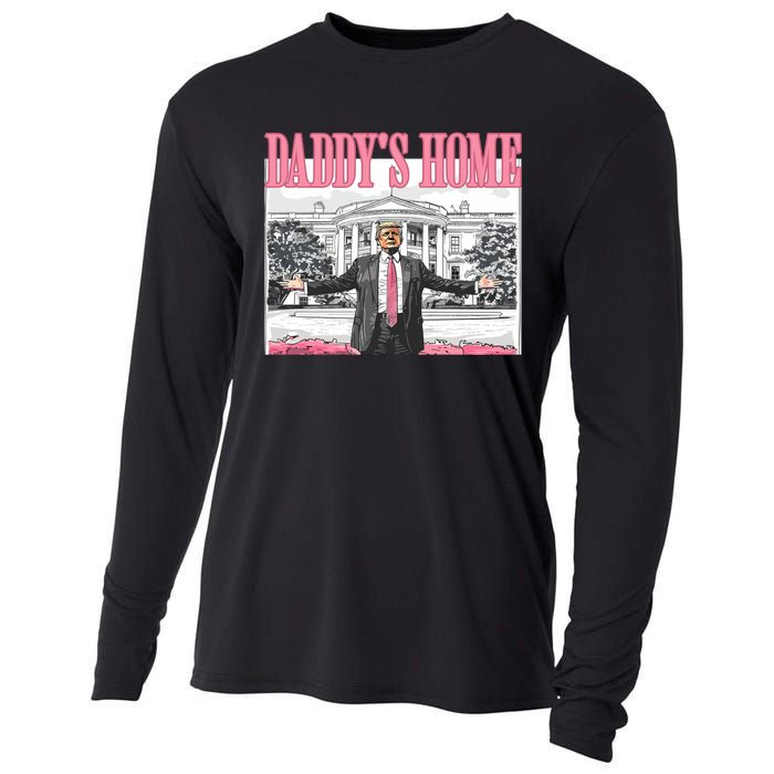 Daddys Home Trump 2024 Cooling Performance Long Sleeve Crew