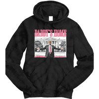 Daddys Home Trump 2024 Tie Dye Hoodie