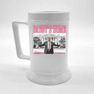 Daddys Home Trump 2024 Beer Stein