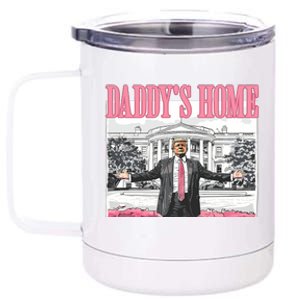 Daddys Home Trump 2024 12 oz Stainless Steel Tumbler Cup