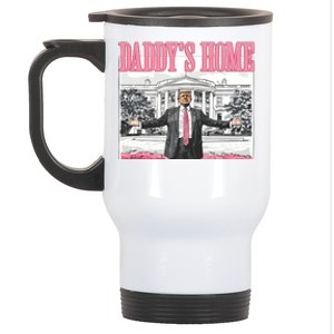 Daddys Home Trump 2024 Stainless Steel Travel Mug