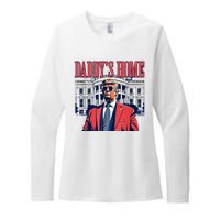 Daddys Home Trump 2024 Womens CVC Long Sleeve Shirt