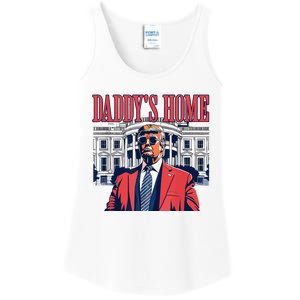 Daddys Home Trump 2024 Ladies Essential Tank