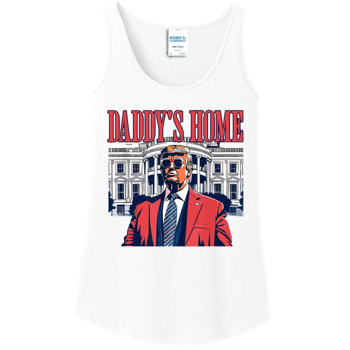 Daddys Home Trump 2024 Ladies Essential Tank