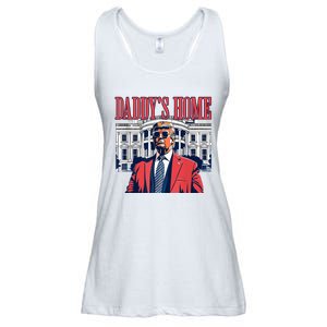 Daddys Home Trump 2024 Ladies Essential Flowy Tank