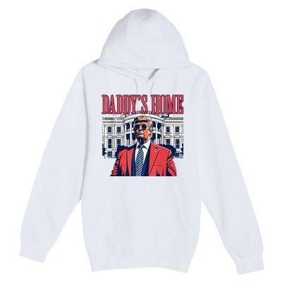 Daddys Home Trump 2024 Premium Pullover Hoodie