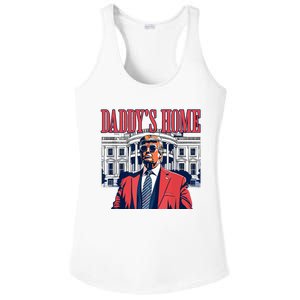 Daddys Home Trump 2024 Ladies PosiCharge Competitor Racerback Tank