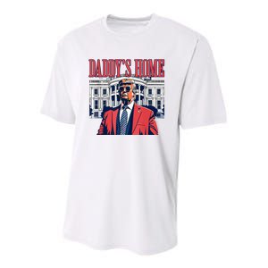 Daddys Home Trump 2024 Youth Performance Sprint T-Shirt