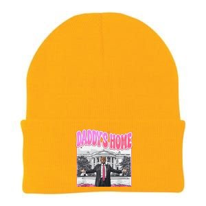 Daddys Home Trump 2024 Knit Cap Winter Beanie