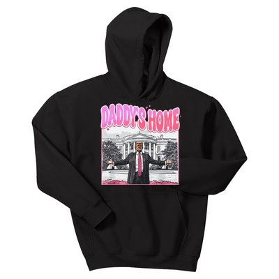 Daddys Home Trump 2024 Kids Hoodie