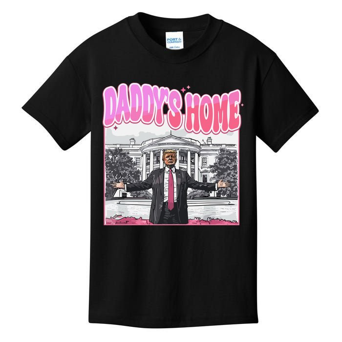 Daddys Home Trump 2024 Kids T-Shirt