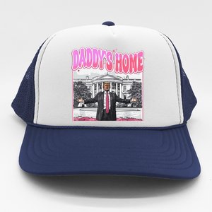 Daddys Home Trump 2024 Trucker Hat