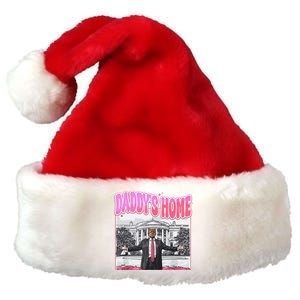 Daddys Home Trump 2024 Premium Christmas Santa Hat