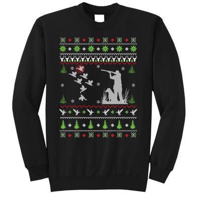 Duck Hunting Ugly Christmas Hunt Xmas Sweatshirt