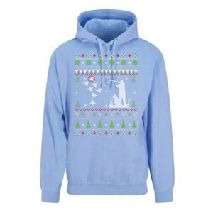 Duck Hunting Ugly Christmas Hunt Xmas Unisex Surf Hoodie