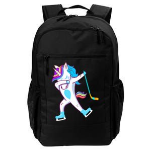 Dabbing Hockey Unicorn Puck Girls Cool Ice Hockey Daily Commute Backpack