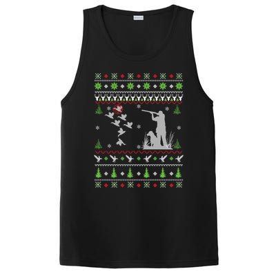 Duck Hunting Ugly Christmas Meaningful Gift Hunter Christmas Gift PosiCharge Competitor Tank