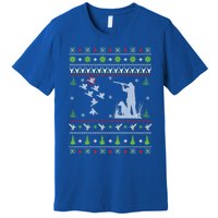 Duck Hunting Ugly Christmas Meaningful Gift Hunter Christmas Gift Premium T-Shirt