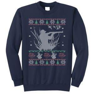 Duck Hunting Ugly Christmas Sweatshirt