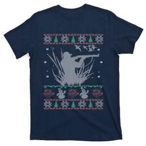 Duck Hunting Ugly Christmas T-Shirt