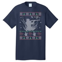 Duck Hunting Ugly Christmas Tall T-Shirt