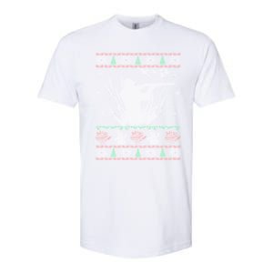 Duck Hunting Ugly Christmas Softstyle CVC T-Shirt