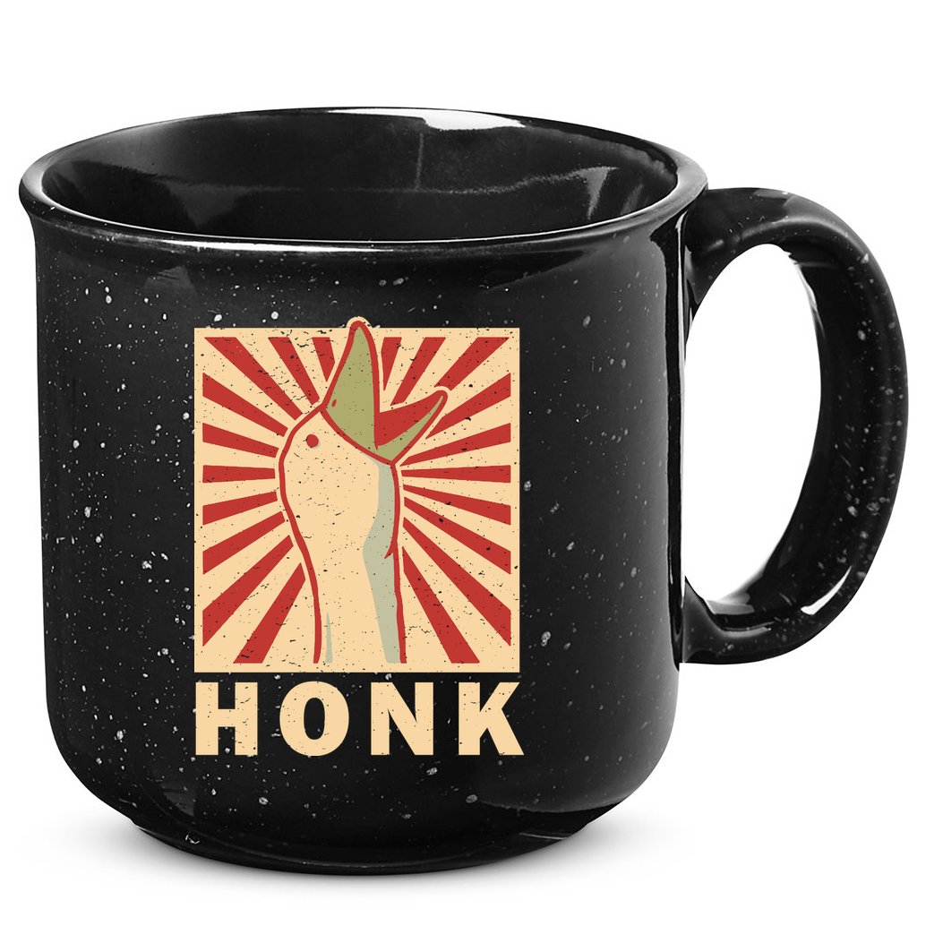 Duck Honk Vintage 15oz Campfire Ceramic Mug