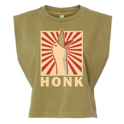 Duck Honk Vintage Garment-Dyed Women's Muscle Tee